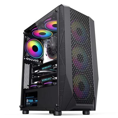 China With Side Panel Window RGB 12025 Fan For E-ATX Gaming PC Gamer Computer Case Cabinet Hardware for sale