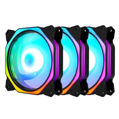 China PC Case RGB Cooling Fan PC Gaming Case Cooling Fan Silent Computer Cooling Fan for sale