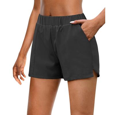 China Summer Fashionable Women's Breathable Gym Sports Shorts Casual Daily Running Women's Soft Shorts for sale