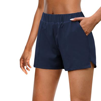 China Popular Women's Breathable Gym Sports French Terry Street Wear Women Soft Shorts Running Shorts for sale