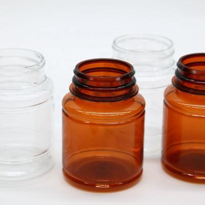 China High Quality 20ml 50ml 100ml 200ml Medicine Healthcare Bottles With Cap For Personal Care for sale