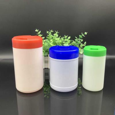 China Wet Wipes Packaging Food Grade Plastic HDPE Wet Wipes Pails Wet Wipes Packaging Bottles for sale