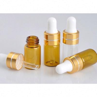 China 30ml 1oz Dropper Bottle Cosmetic Exquisite Blue Essential Oil Bottle Supplier For Skin Care Set Packaging for sale