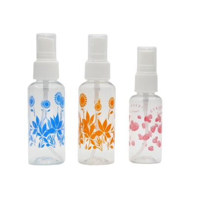 China 30ml 50ml 100ml 120ml 150ml 200ml 250ml 500ml PET Fine Spray Plastic Spray Bottle Empty Cosmetic Packaging Mist Bottle For Perfume for sale