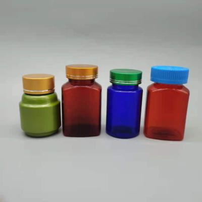 China 20ml-300ml Empty Plastic Medicine Powder Bottles Small Medicine Pill Bottles Health Care Solid Product Bottle White for sale