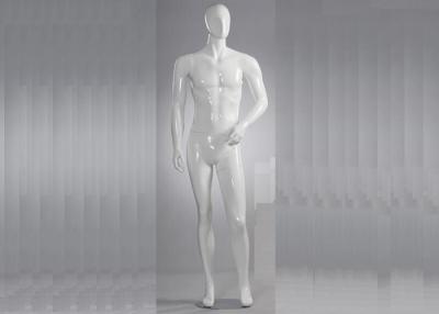 China Eco Friendly Fiberglass Shop Window Mannequin , Standing Store Dummies Mannequins for sale