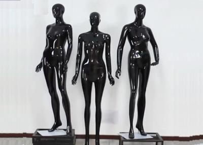 China Maniquí lleno de la exhibición de la ropa del negro de Boday Matt de la mujer con diversas actitudes en venta