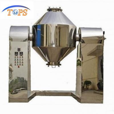 China Medicine Processing Industrial Powder Kneader / Double Cone Mixer Granule Mixer for sale