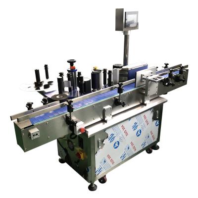 China Food Water Plastic Round Bottle Labeling Machine For Round Bottles Sticker Label Packing Machine for sale