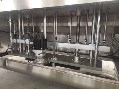 China Food Water Automatic Servo Washing Filling Capping Machine And Electric Liquid Filling Machine for sale