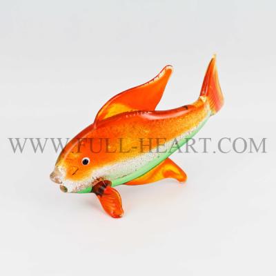 China Miniature Murano Glass Animal Figurines Glass Figurines From Europe for sale