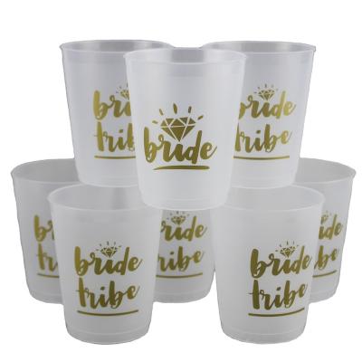 China 2022 Traditional Wholesale Custom Plastic Stage Cups Drinkware Bachelorette Party Cups Cups for sale