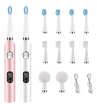 China 2021 Manufacturer Customized ABS Brush Multifunctional Adult Electric Toothbrush for sale