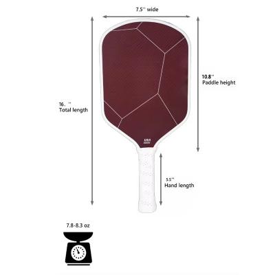 China Adults Rough Surface Pickleball Paddle Kevlar with Edge Sealing for sale