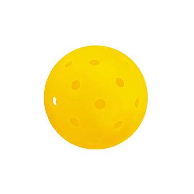 China Custom PE Orange Outdoor Pickleballs 40 Hole High Elastic Outdoor Balls for sale