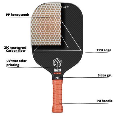 China Thermoformed Pickleball Paddle with Silicone Handle and Rough Surface Made to Order for sale