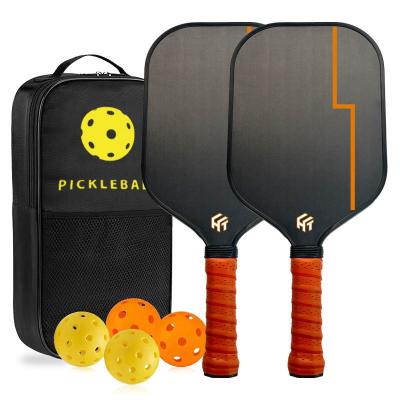 China Customizable Pickleball Paddle Carbon Fiber With PP Honeycomb Core / UV True Color Printing for sale