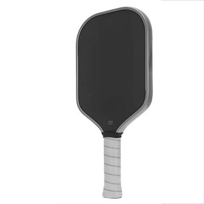 China Black Thermoformed Pickleball Paddle Set Raw Carbon Pickleball Paddle 16mm for sale