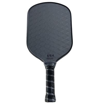 China Custom Logo Elongated Pickleball Paddle T700 Carbon Fiber USA PAP Approved for sale