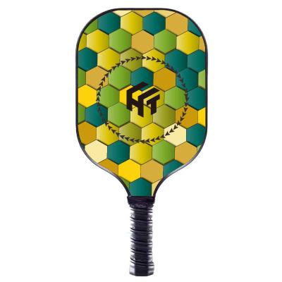 China Thickened PP Honeycomb Core Personalized Pickleball Racquet With End for sale