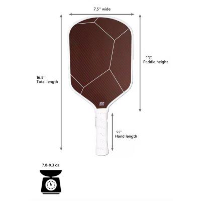 China Kevlar Pickleball Paddle Thermoforming 20mm 16mm With Propulsion Core / Edge Sealing for sale