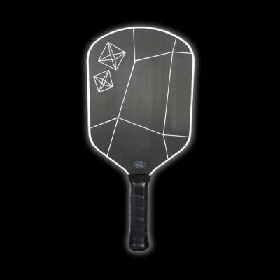 China 230g Weight T700 Carbon Fiber Pickleball Paddle with Rough Surface and 5.5in Grip for sale