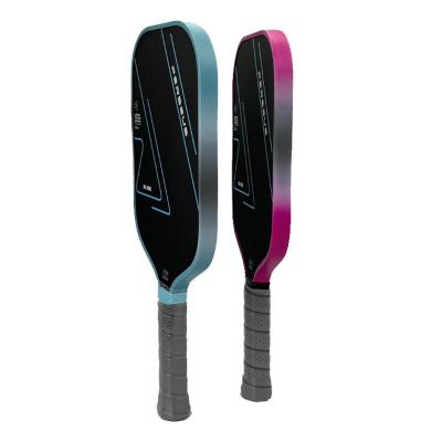 China Custom T700 Carbon Fiber Pickleball Paddle with 16mm PP Honeycomb Core and Rough Surface for sale