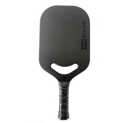 China 16mm Thick Surface 3K Carbon Fiber Thermoformed Pickleball Paddle with PP Honeycomb Core for sale