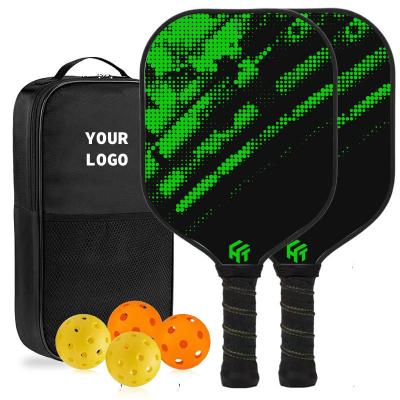 China Upgrade to a Fiberglass Pickleball Paddle Set for Unmatched Performance 40*19.8*1.4cm for sale