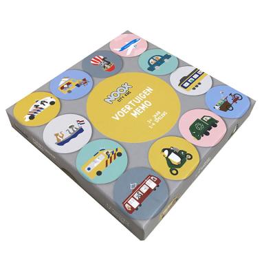 China Packing and Shipping Custom Kids Memory Card Game for sale