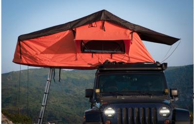 China Tienda del top del tejado 4x4 del exterior que acampa terrestre con la escalera telescópica de aluminio en venta