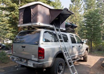 China Off Road Hard Shell Pop Up Roof Top Tent Automatic Type 210x125x95cm Unfold Size for sale