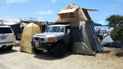 Cina tenda del tetto del camper della tenda della cima del tetto dell'automobile 4x4 in vendita