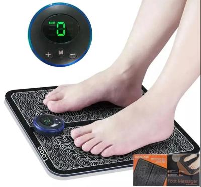 China Massage Mat Electric Ems Foot Foot Muscle Stimulator Foot Acupuncture Massager for sale