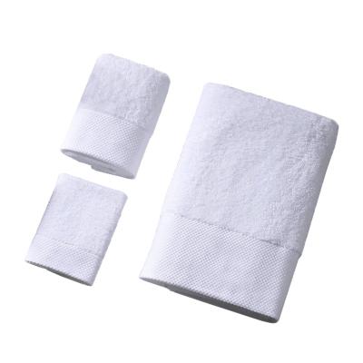 China Thickened cotton child safe wholesale face towel can be customized logo for sale