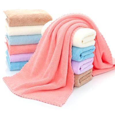 China Wholesale OEM Luxury Soft Absorbent Soft Thick Towels Wholesale OEM Bath Towel Beauty Salon Spa Towels Safe For Kids for sale