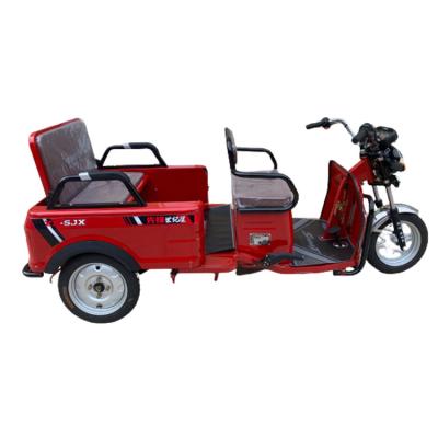 China Electric passenger new product tricycle 3 wheel electric tricycle with fliping storage box for cargo and passenger for sale