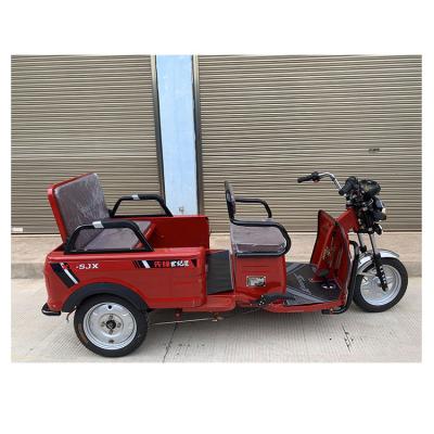 China Electric Passenger Small Style Tricycle 3 Wheel Electric Tricycle With Fliping Storage Box For Cargo And Passenger for sale