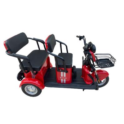 China Hot passenger manufacturer seeling electric tricycle 3 wheels electric bike with cabin for passenger for sale