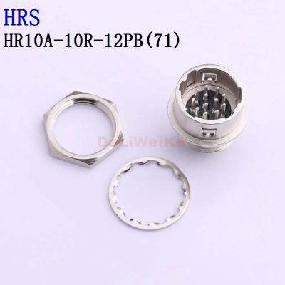 China 71) HR10A-10R-12PB HOURS (DIP circular connectors and cable connectors HR10A-10R-12PB (71) for sale