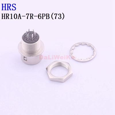 China 73) HR10A-7R-6PB HOURS (DIP circular connectors and cable connectors HR10A-7R-6PB (73) for sale