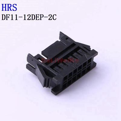 China DF11-12DEP-2C HRS P=2mm Rectangular Connectors Housings DF11-12DEP-2C for sale