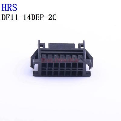 China DF11-14DEP-2C HRS P=2mm Rectangular Connectors Housings DF11-14DEP-2C for sale