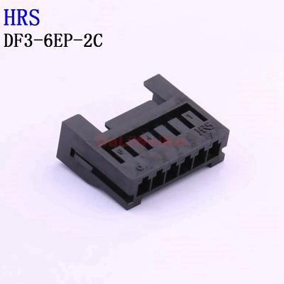 China DF3-6EP-2C HRS P=2mm Rectangular Connectors Housings DF3-6EP-2C for sale