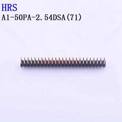 China 71) A1-50PA-2.54DSA HRS (DIP, P=2.54mm Pin Headers A1-50PA-2.54DSA (71) for sale