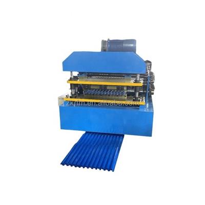 China Building Panel Door Frame Making Machine PU Shutter Door Profile Cold Rolling Form Metal Machine Customized Door Tile Making Machinery for sale