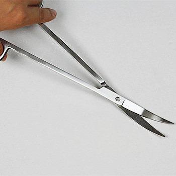 China PS-25A Plant Viable Straight Type 25cm Aquarium Balancing Scissors For Aqua Tank for sale