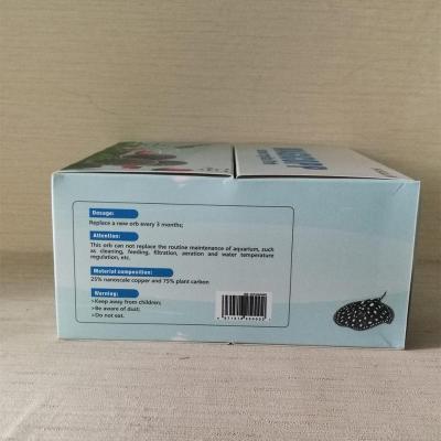 China Package 4pcs Viable Aquarium Tank NO WATER CHANGE Nanometer Ball For Aquarium Water Purification for sale