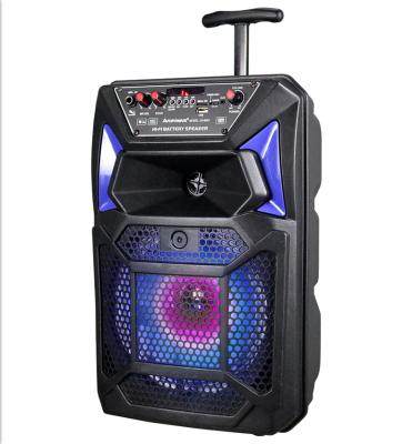 China PORTABLE Party Box Portable Wireless Blue Tooth Party Speaker with Discro Lights for sale