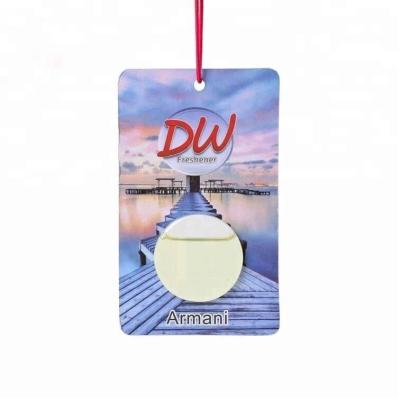 China Round Perfume Membrane Car Air Freshener Liquid Refill Customized Eco - Friendly for sale